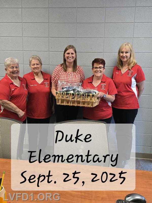 Outreach Delivery to Duke Elementary: Handmade Hats and Scarves