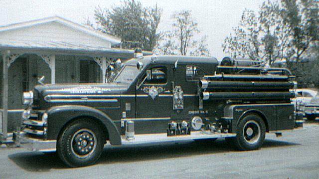 Engine 16 - 1957 Seagrave pumper, first 1000 GPM engine purchased by LVFD